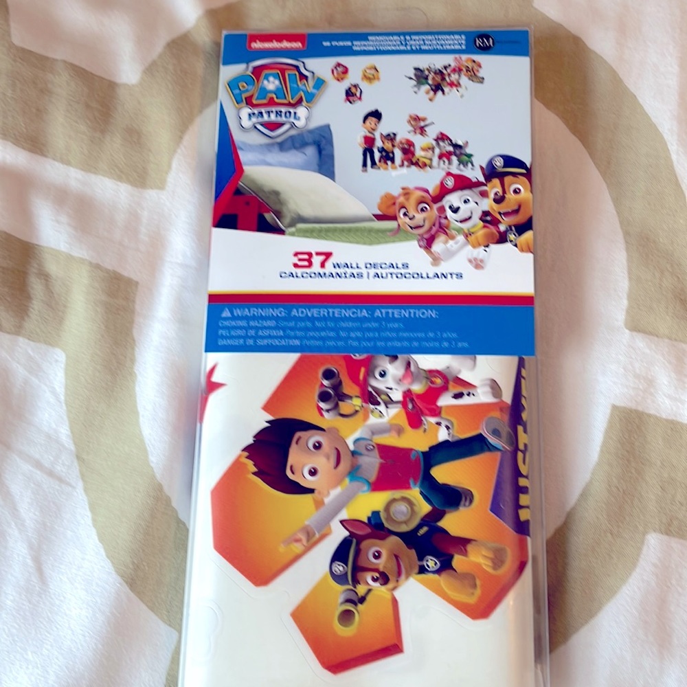 Paw patrol wall decals